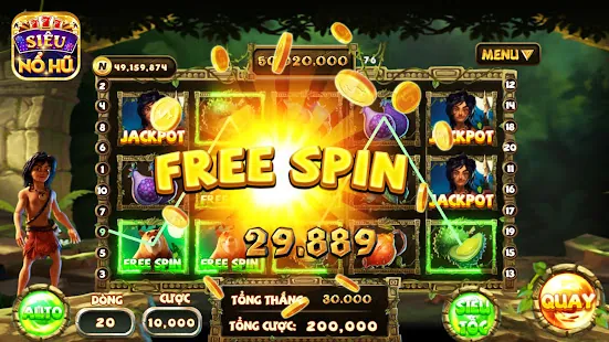 Trò chơi nổ hũ với jackpot lũy tiến khổng lồ